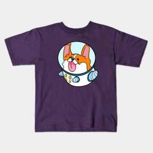 Space Corgi Kids T-Shirt